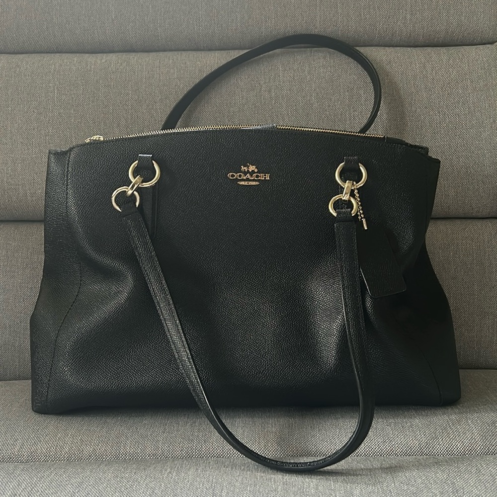 Coach - Black Christie Carryall Bag